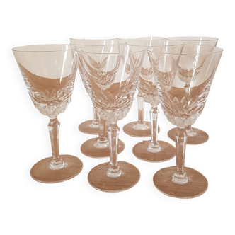 8 verres vin vintage