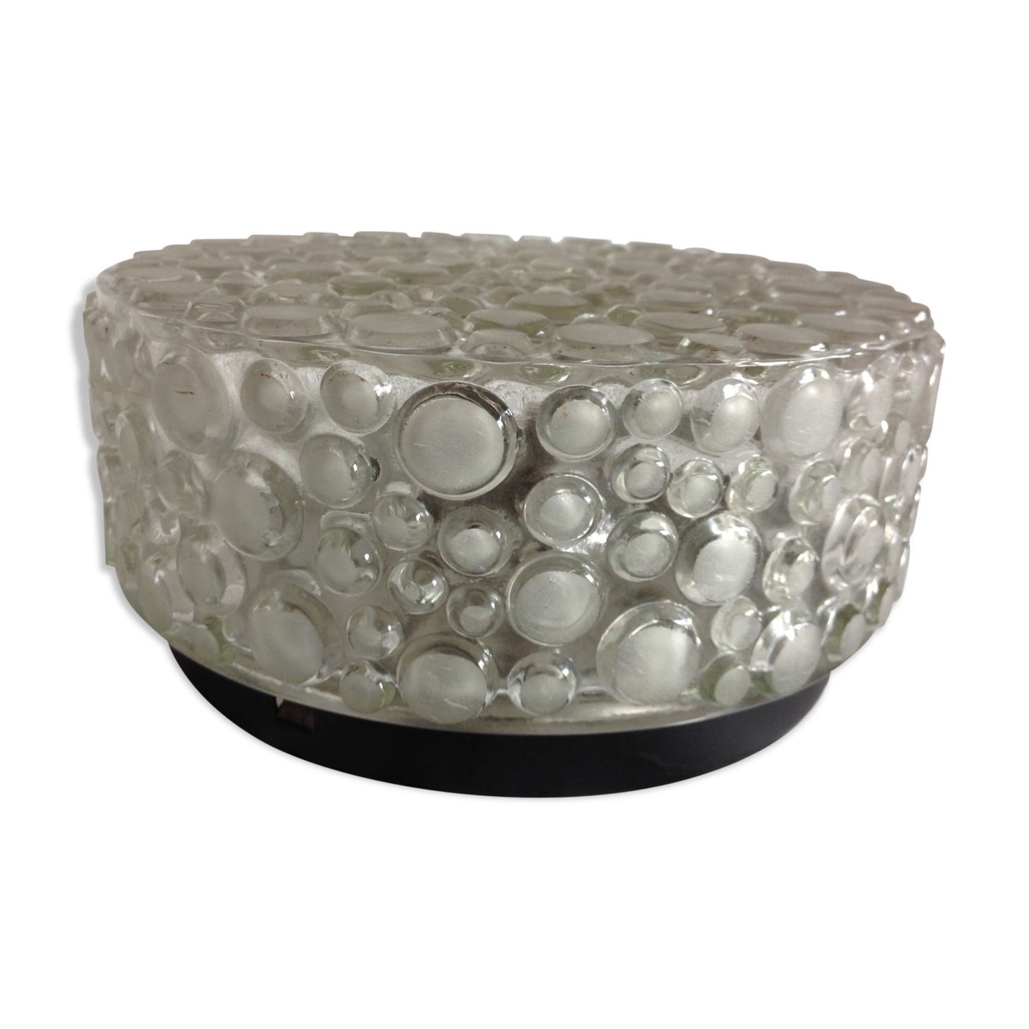 Wall ceiling round glass