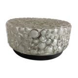 Plafonnier rond verre