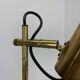 Unique 3-spot brass ceiling light koch and lowy style omi lighting germany, 1970