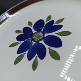 5 mismatched plates Digoin-Sarreguemines