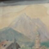 Aquarelle ancienne