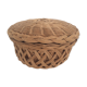 Basket glove wicker with cover