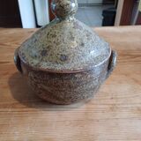 1960s Stoneware Soup Tureen or Empty Pocket