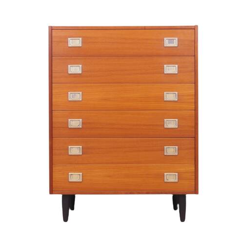 Commode en teck, design danois, années 1970