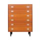 Commode en teck, design danois, années 1970