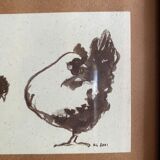 Canvas in ink