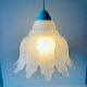 Glass vegetable hanging lamp