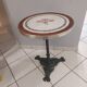 Table gueridon de bistrot Parisien années 1920
