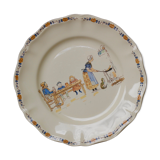 Assiettes enfants richards, sarreguemines