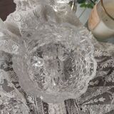 Butterfly crystal glass candy box