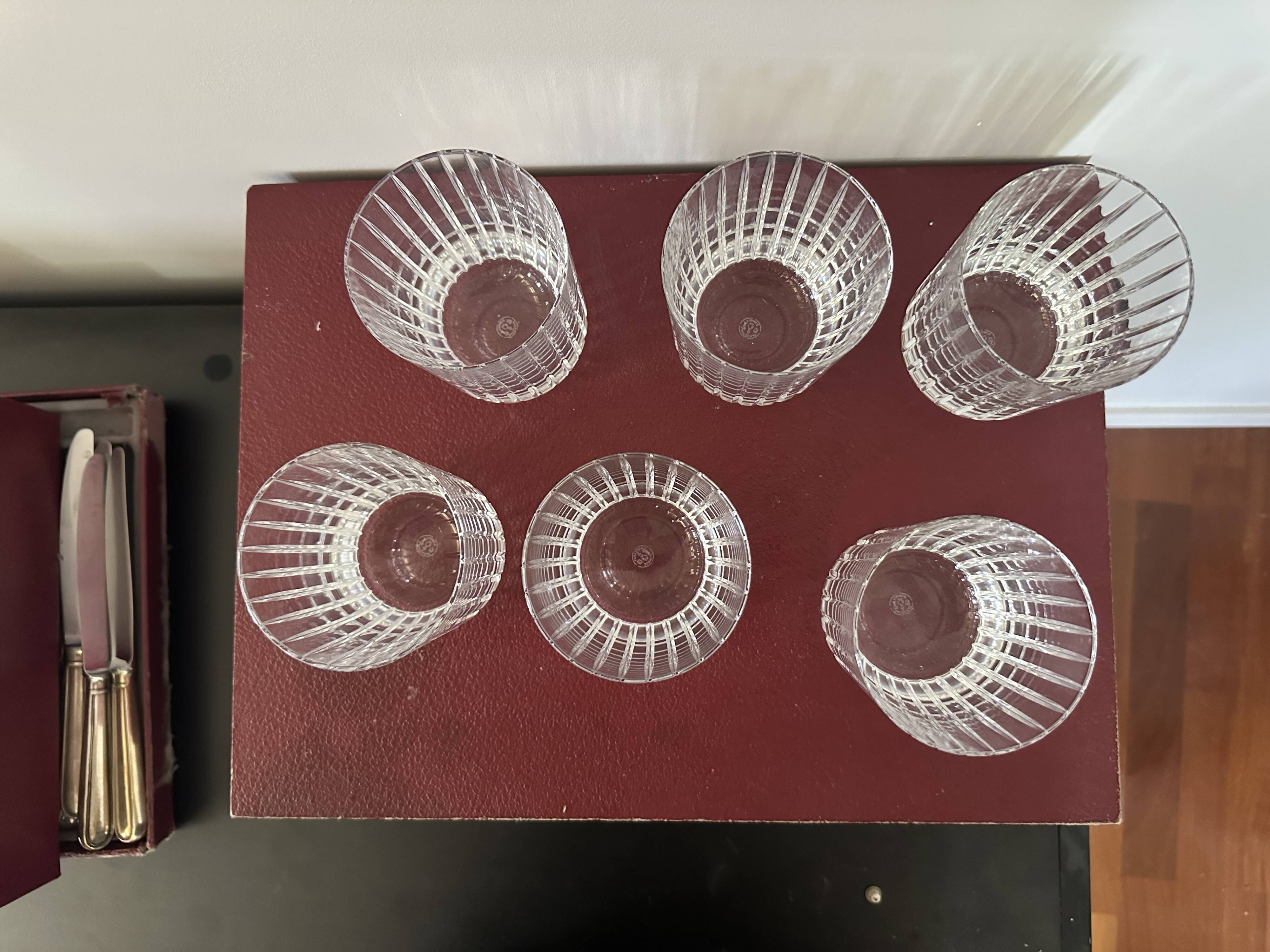 Set of 6 Harmony Goblets - Maison Baccarat