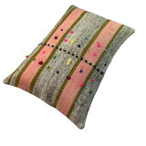 Vintage turkish handmade cushion cover , 40 x 60 cm