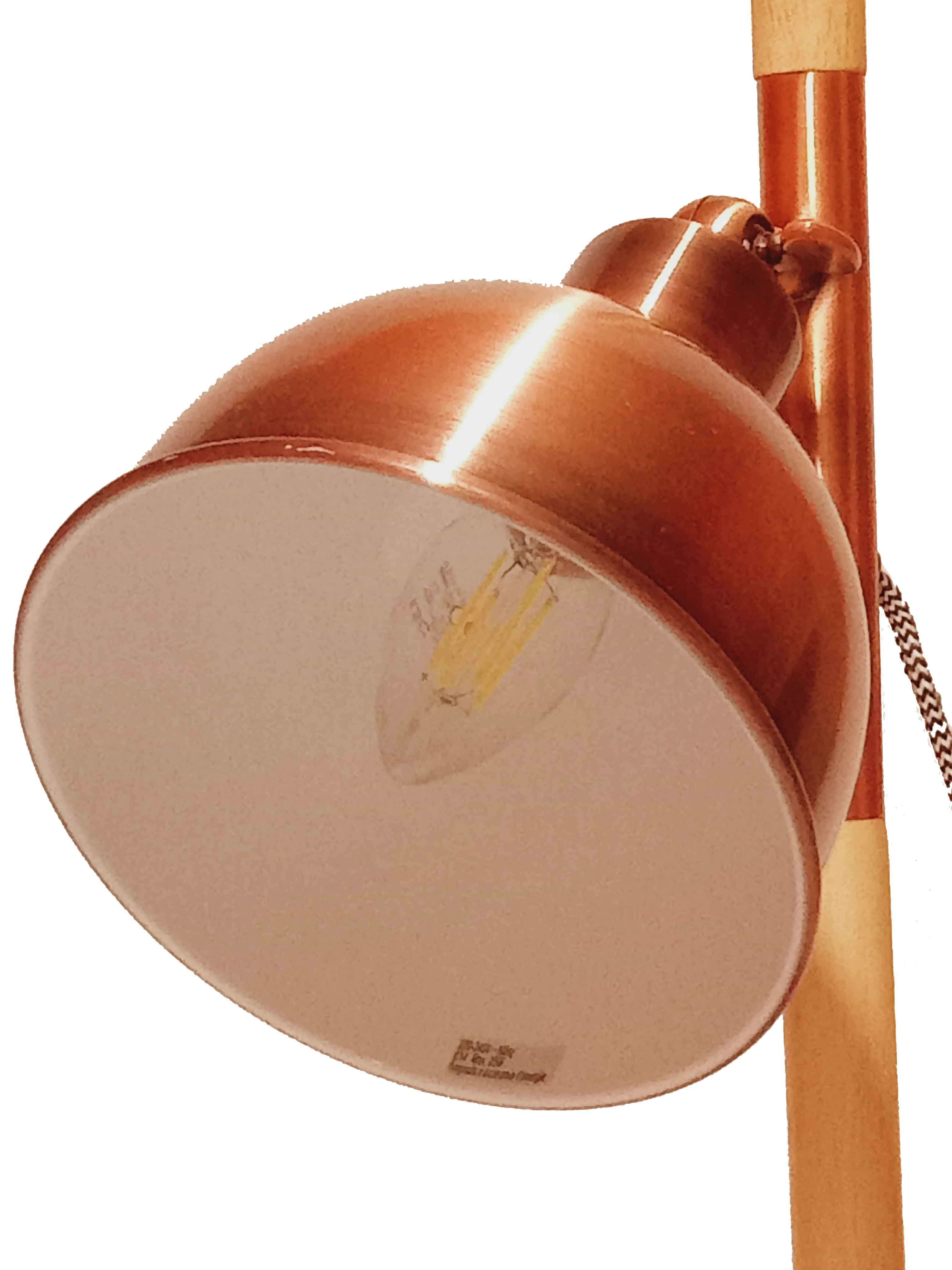 Electrified table lamp