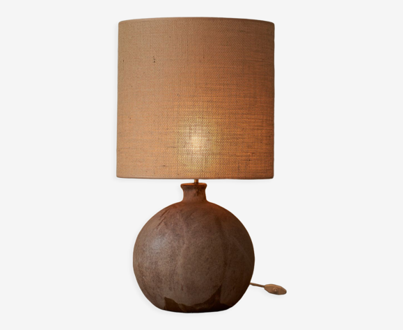 Lampe de table en céramique des années 1970