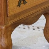 Vintage Danish 1967 Highboy 6 Drawer Dresser in Oak