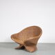 1970s Wicker Lotus chair from the Netherlands