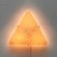 Mid-Century Minimalist Triangular Ceiling Lamp in Fibreglass, 1960s