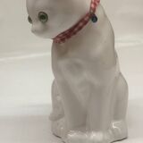 Delft Wit earthenware cat