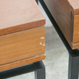Pair of Marcel Gascoin bedside tables