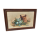 Tableau fleur myosotis