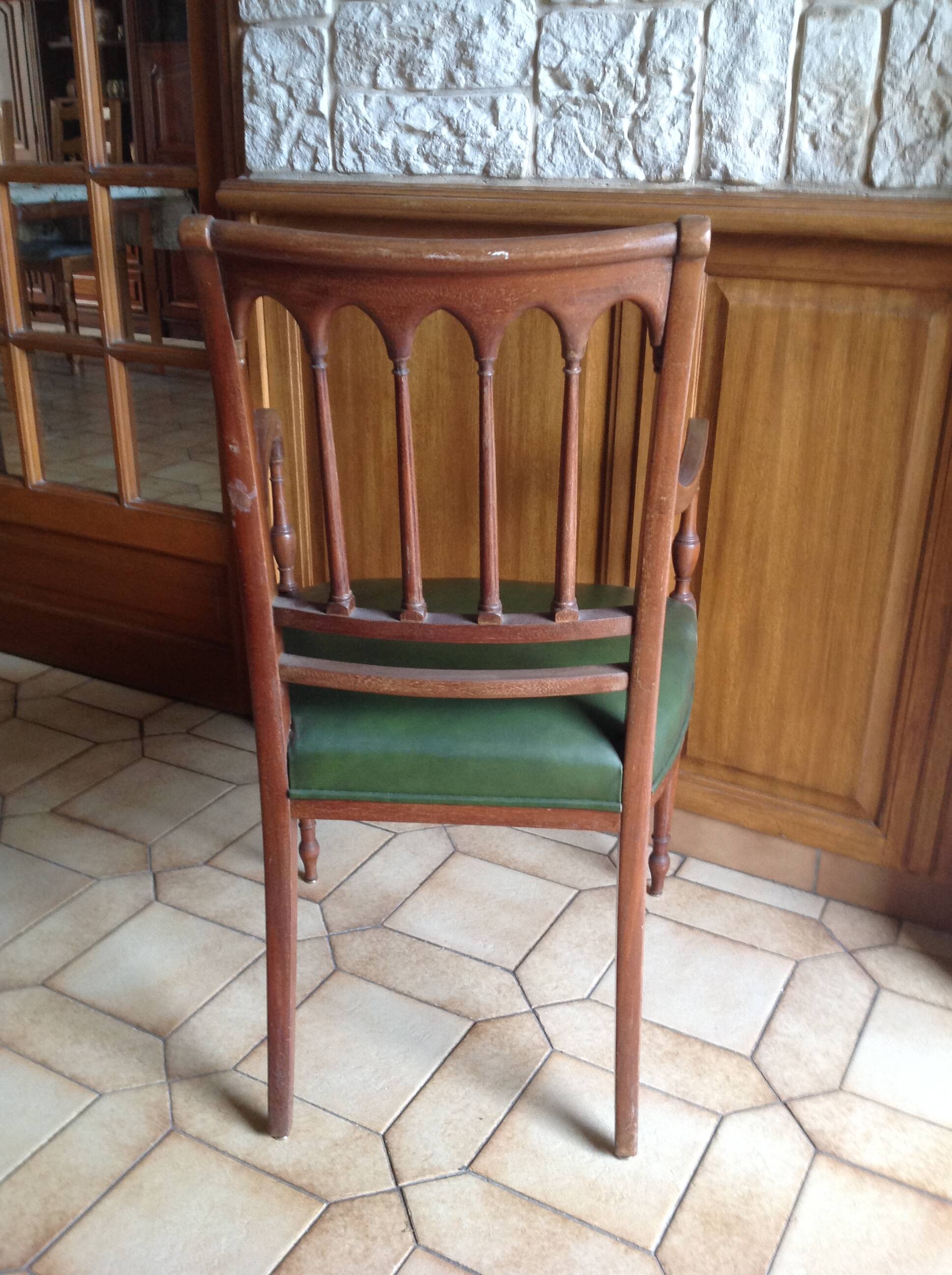 Fauteuil Anglais style Sheraton