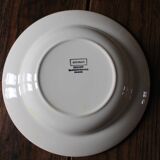 A Lot of 4 Yellow Orange Digoin Sarreguemines Scottish plates