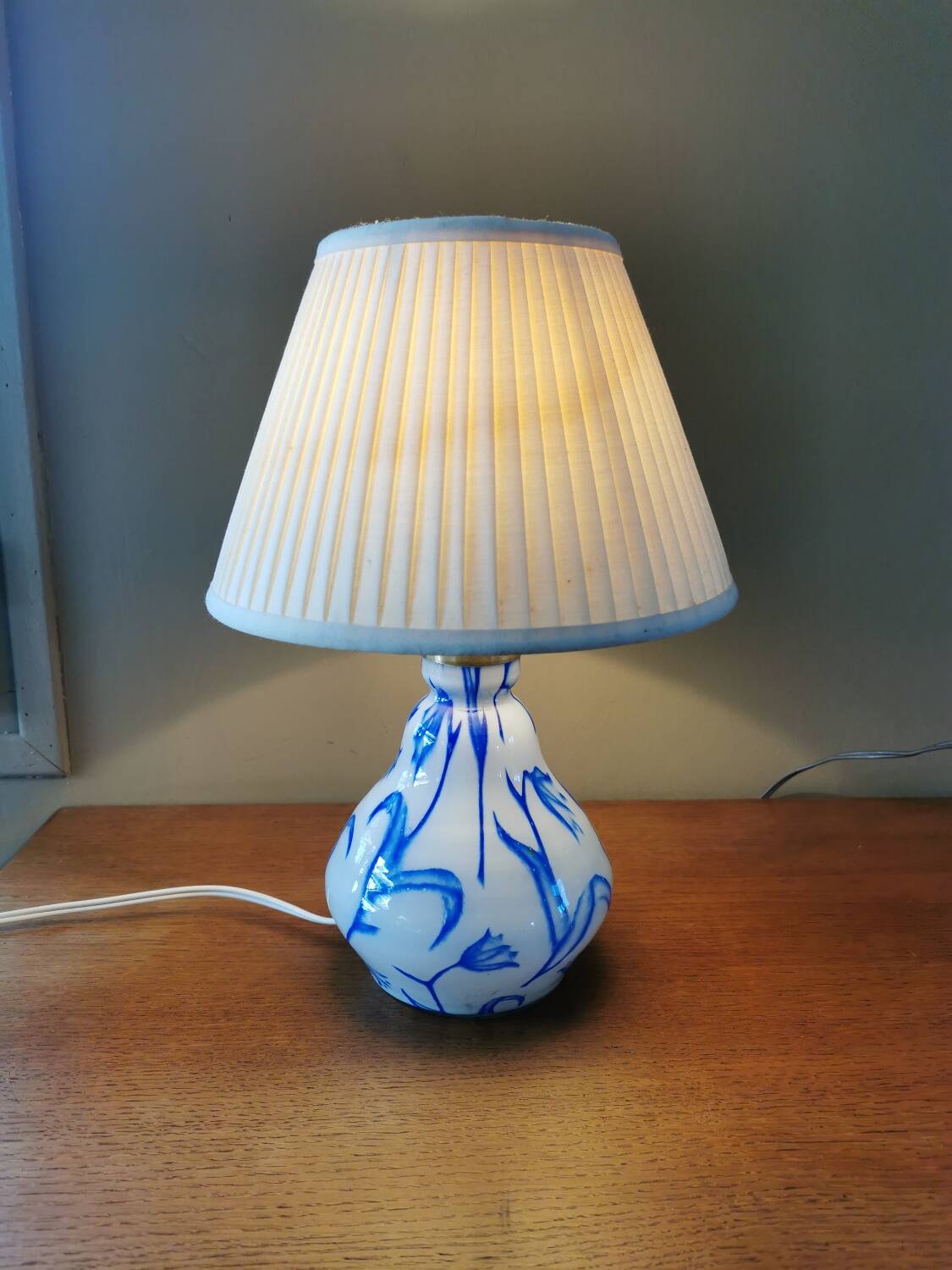 Vintage Murano glass lamp base