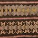 3x10 Pink & Brown Tribal Kilim Runner Rug, 88x313Cm