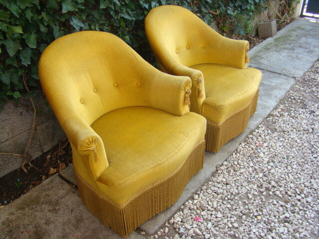 Pair of armchairs