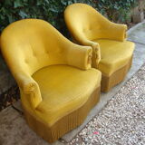 Pair of armchairs