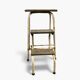 Vintage folding stool/kitchen step stool/ladder