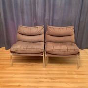 Gillis Lundgren easy chairs, Ikea, Sweden, 1970s