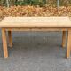 Renovated solid wood farmhouse dining table, 150cm