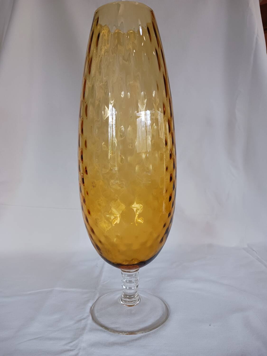 Large Empoli Italian blown vase