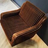 Two mid century armchairs vintage - set 2 chairs