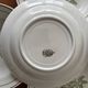 Set of 8 antique deep plates KG Lunéville, floral berry decoration.