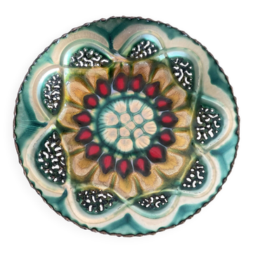 Enamelled metal cup Cellini-Italy 1970s