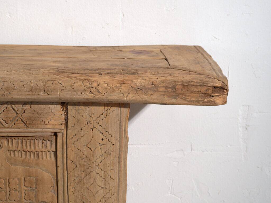 Antique carved pine buffet – China, circa 1900