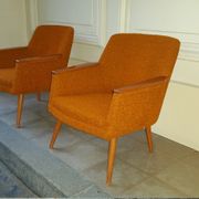 1/2 fauteuils club original années 50 60
