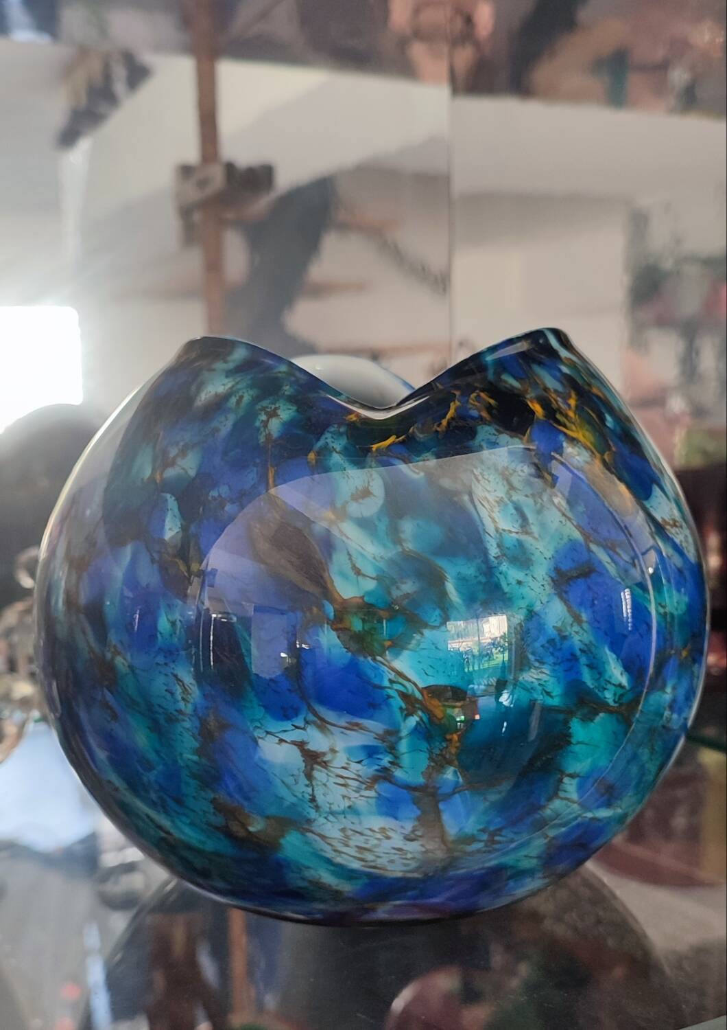 Ball vase by Hans Jürgen Richartz