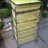 Yellow formica dessert