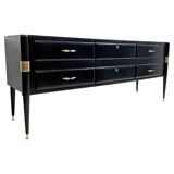Mid-Century Modern Italian Wooden Sideboard, 1960s