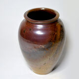 Vase en grès de Puisaye, André Nault