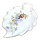 Meissen ravier coupelle décor fleurs peint en porcelaine signé Meissen