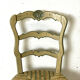 Mulched Provencal chair