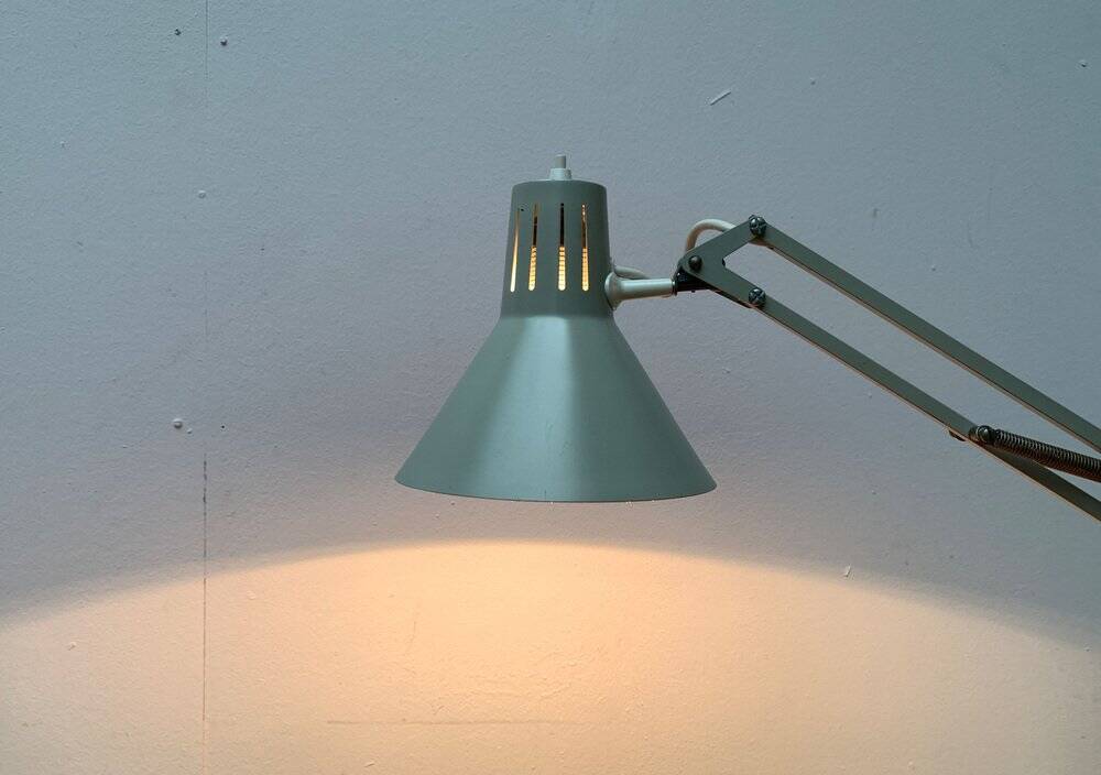 Danish table lamp from the mid-century, 1960s.