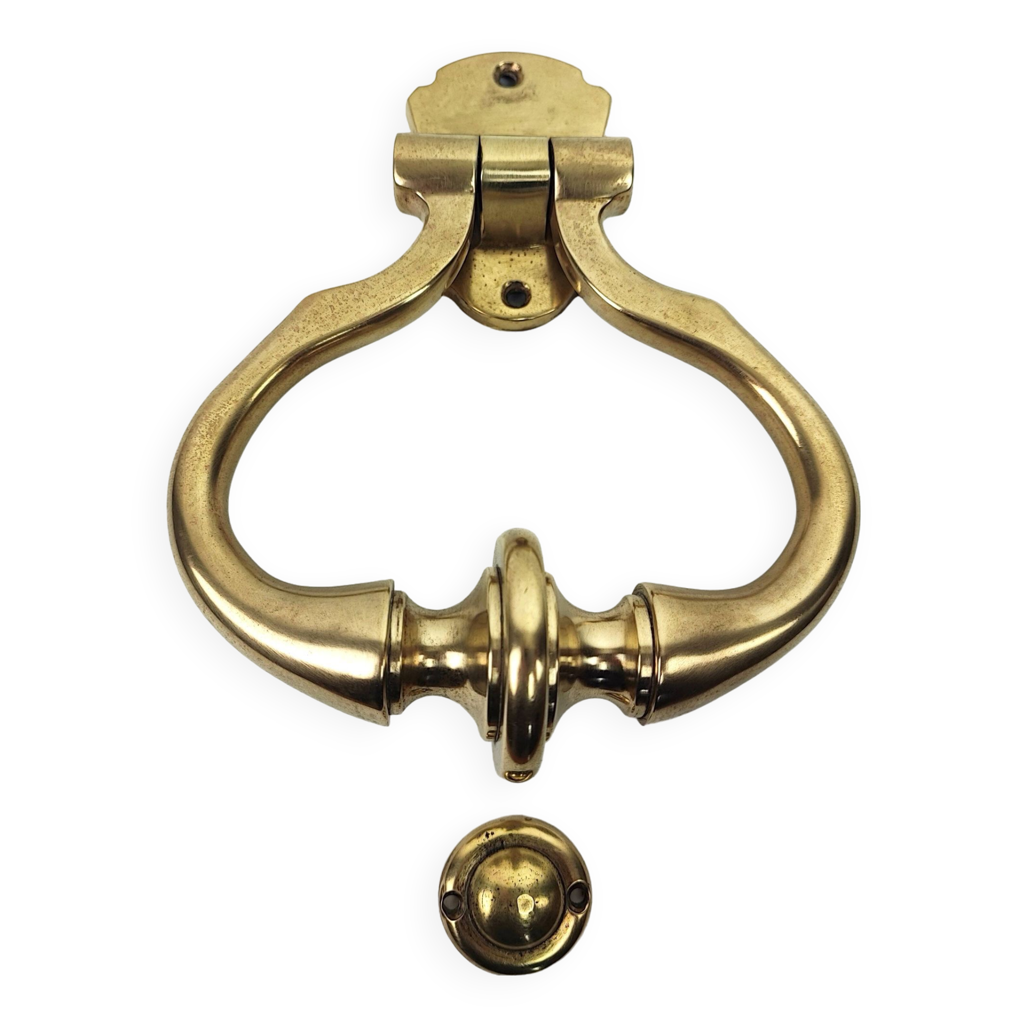 Brass door knocker