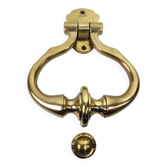 Brass door knocker