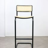 Pair of vintage Cesca Bar Chairs by Marcel Breuer